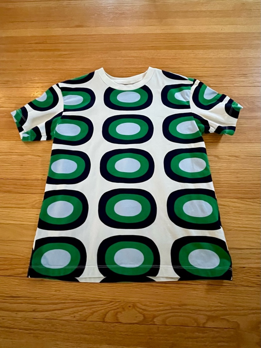 Vintage Marimekko x Uniqlo Circle Print Tee size XS
